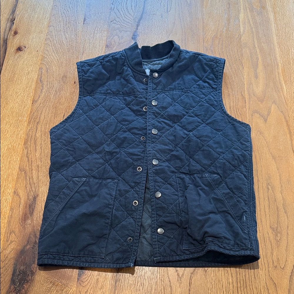 AG Adriano Goldschmied Dark Quilted Vest
